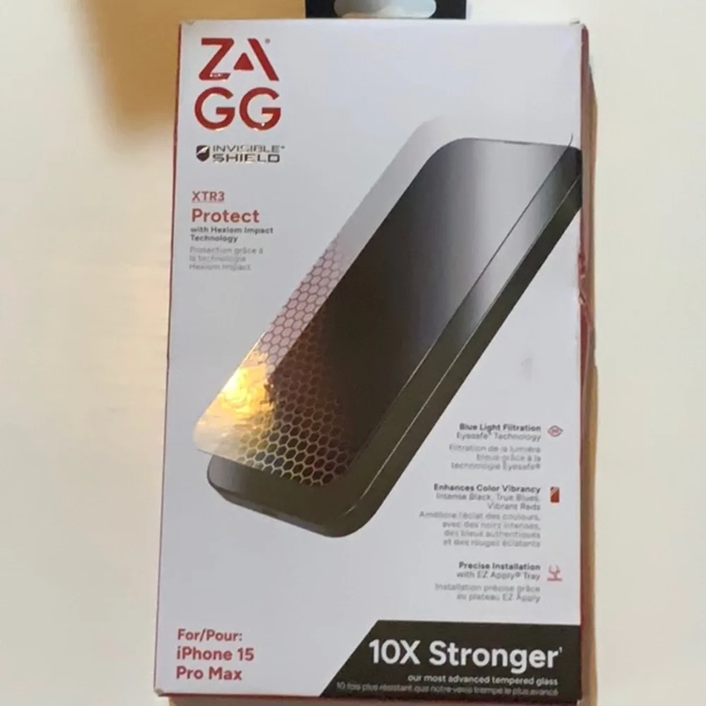 ZAGG Screen Protector for iPhone 15 Pro Max